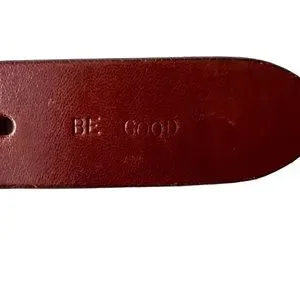 Omega | Accessories | Omega Rustic Beaded Leather Belt  display picture 2